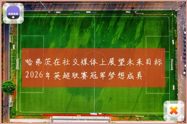 哈弗茨在社交媒体上展望未来目标2026年英超联赛冠军梦想成真